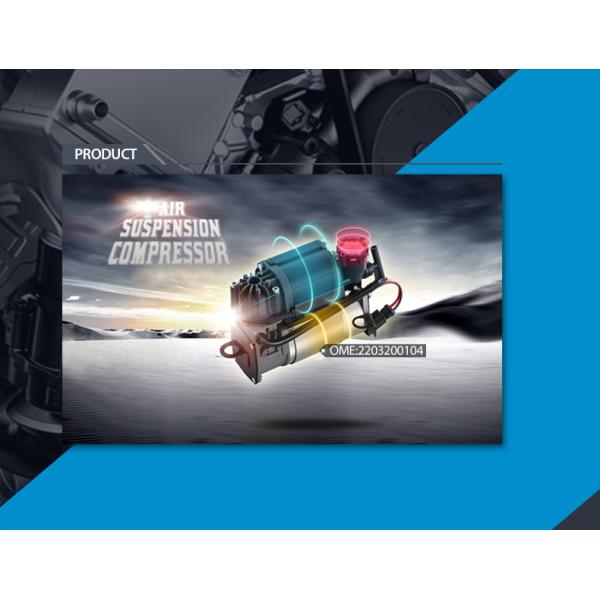 Plastics Mercedes Air Pump A2203200104 A2203200304 Air Ride Suspension Compressor