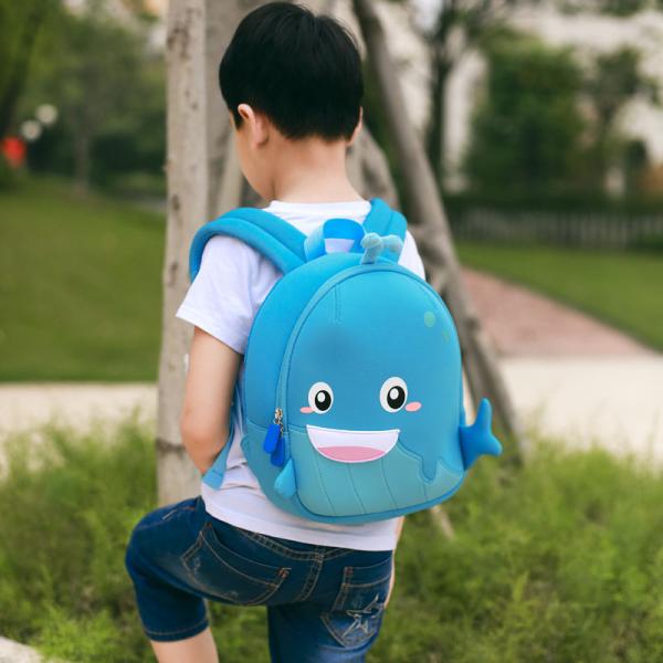 Top quality Neoprene Cute toddler backpack kindergarten School Hiking Bag for children