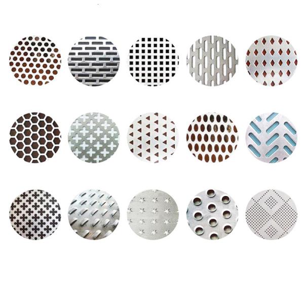 JIS Stainless Steel Perforated Plate 304 316 Round Hole Metal Sheet 1000mm