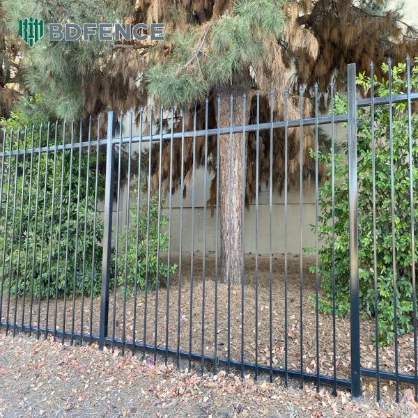 For Garden Tubular Steel Fence Landscaping