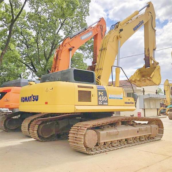 Komatsu excavator PC450-8 450-7 used excavator Hydraulic excavator 45T japan original heavy machine