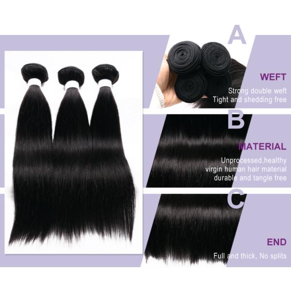 Smooth European Remy Human Hair Extensions 8" - 30" 8A Grade Natural Luster