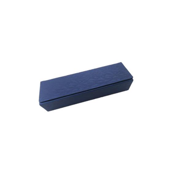 Rectangle Iron Optical Glasses Case Dark Blue Handmade Eyeglass Case