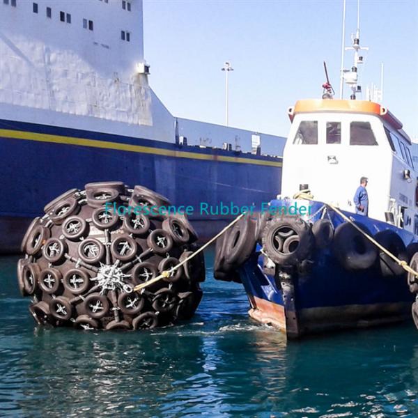 Oil Tanker Ship Boat Bumper Marine Pneumatic Rubber Fender D3.3L6.5m