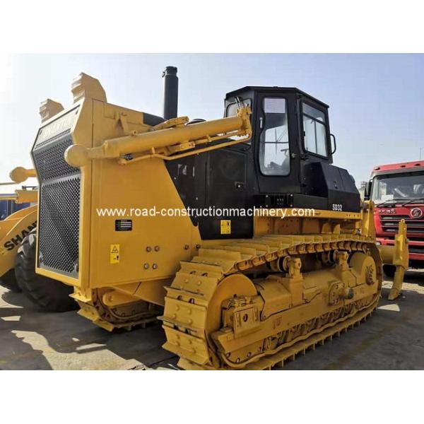 Single Shank Ripper 320hp Crawler Bulldozer 37ton Shantui SD32