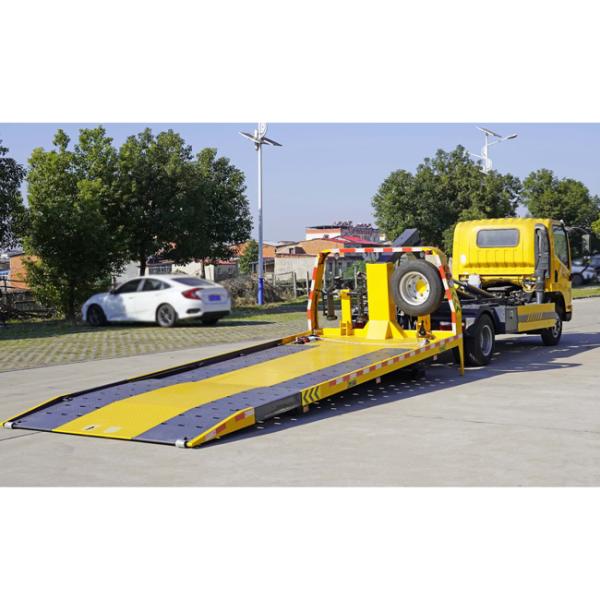 Factory Sales Lightweight FAW New Brand 4x2 8Tons Tow Truck Wrecker Truck With 6M Landing Flat Bed