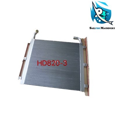 Hot sale good quality HD820-3 oil cooling radiator for KATO excavator
