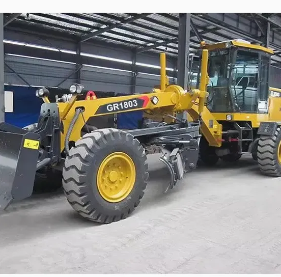 Powerful GR1803 Grader With 15400kg Machine Weight