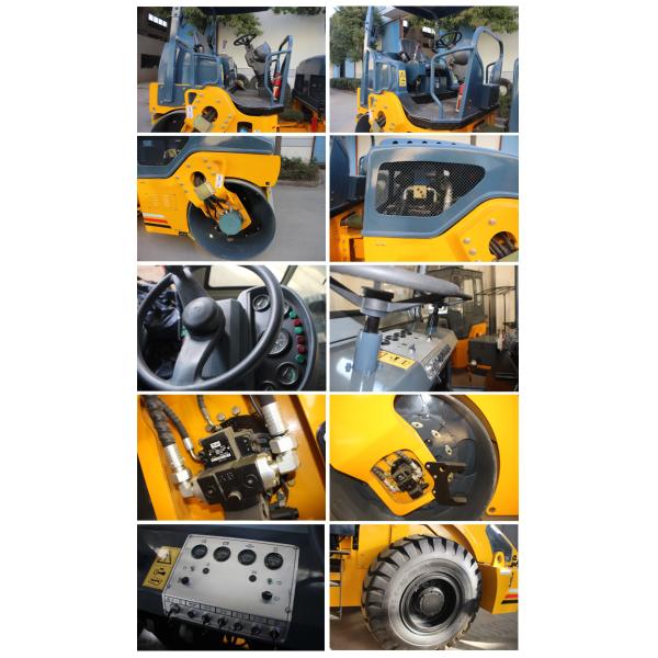 New Design Wholesale double drum vibratory 6 ton mini road roller for sale
