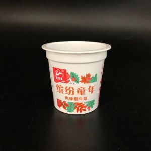 Buy cheap 125ml ice cream container with foil lid plastic yogurt cup from wholesalers