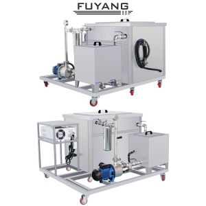 China 560L SUS304 Tank Ultrasonic Engine Cleaner 40KHz 40KW Quick Cleaning on sale