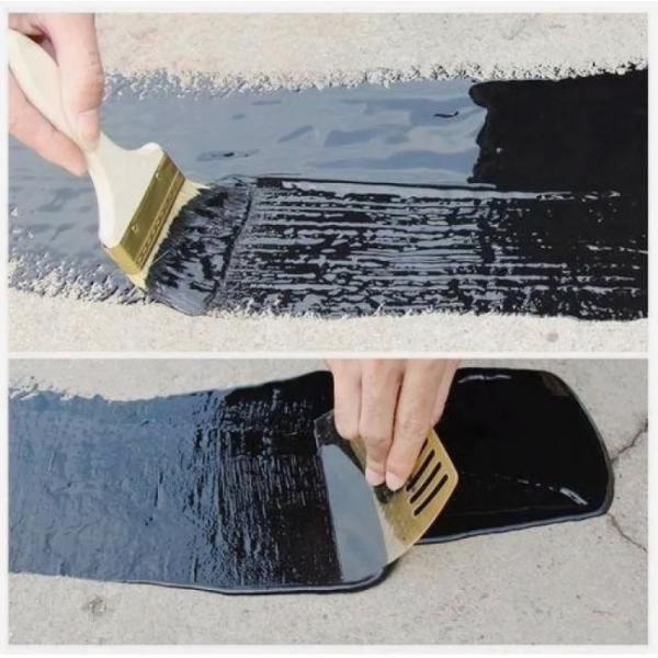 Liquid waterproofing membrane weather - resistant cold - applied sprayable high - elastic