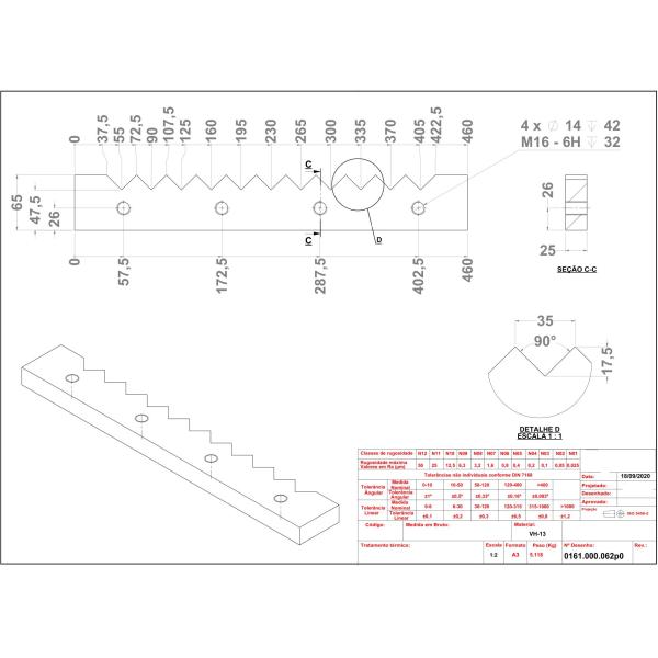 Mechanical Billet Flying Shear Blade For billets iron wires and rebars cutting