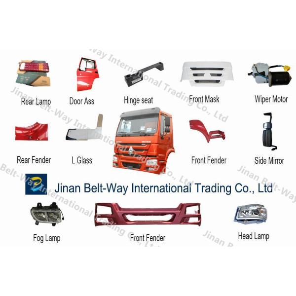 Sinotruk HOWO Truck Parts Rear Glass Wg1642710005