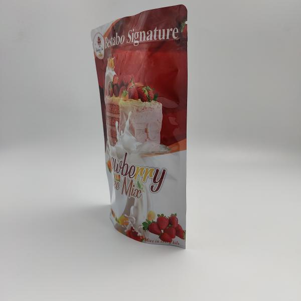 ISO9001 Food Grade Stand Up Aluminum Foil Bag pouches Heat Sealed Custom Printed