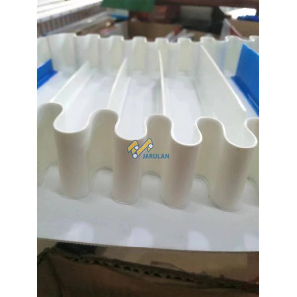 Green Color Straight PVC Flights With Different Height T30 T40 T70 T80 T90 T100