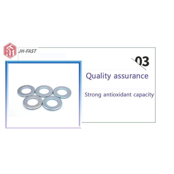 Zinc Finish carbon steel flat Washers Plain Washers with 100% Inspection