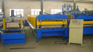 Quality High Stress Metal Corrugated Roll Forming Machine , Corrugated Roofing Sheet Making Machine wholesale