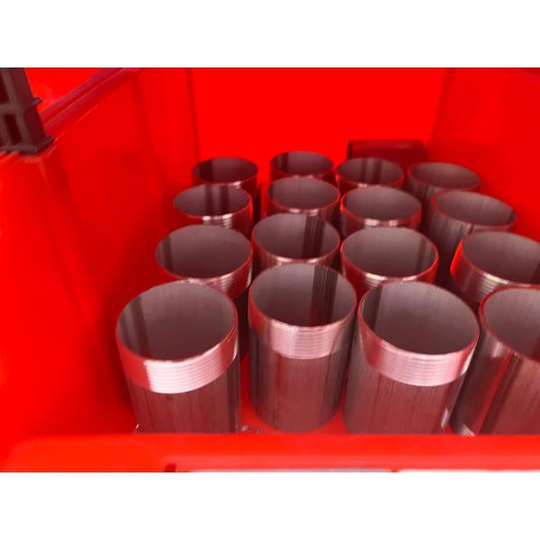Stainless Steel Threaded Pipe Fitting Tubing Fittings Welded Weld Elbow SS 304 Nipple Seamless Pipe Nipple