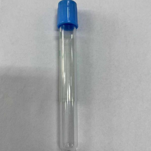 PT Vacuum Blood Collection Tube Blue Cap Glass Plastic Material