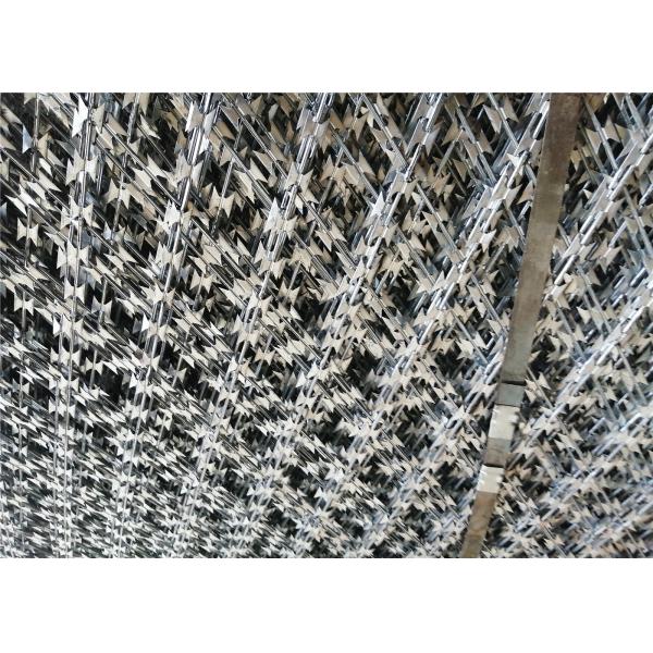 Hot Dipped Galvanized Welded Razor Wire Mesh 100mm*100mm mesh aperture