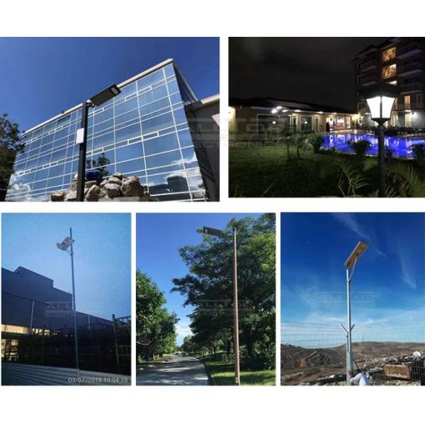 High Power Garden Solar LED Street Light IP65 Waterproof Outdoor Integrated 90w 120w