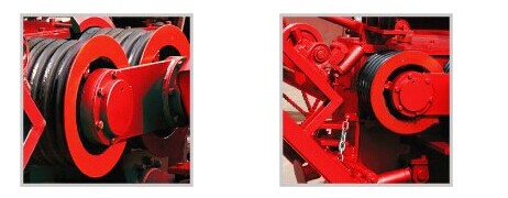 1800kg Self-propelled Mechanical Puller 325 with 6 Groove number