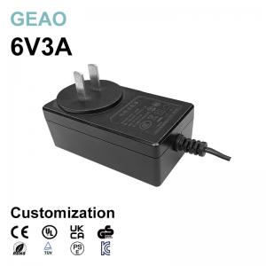 China 6V 3A Wall Mount Power Adapters VI Efficiency For Hp Deskjet Printer on sale