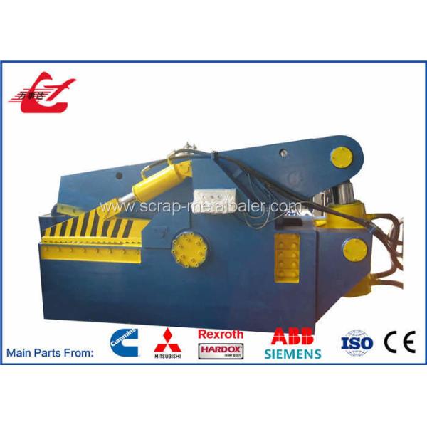 Mitsubishi / Siemens PLC Q43-1200 Alligator Scrap Metal Shear With Button Control