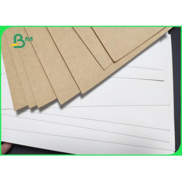 270gsm Clay Coated Kraft Back ( CCK ) 900mm Roll Tear Resistance