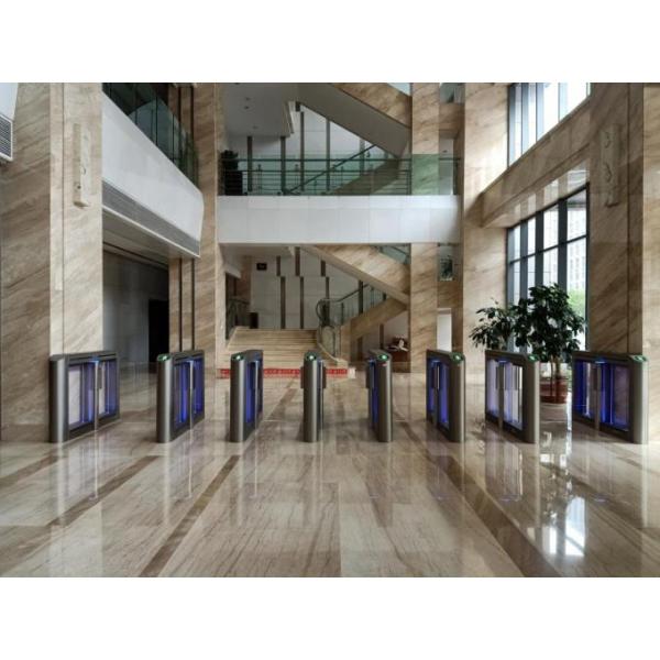 Speed Gate Pedestrian Turnstile Electronic Access Control Turnstile Gate With CE Certification 1