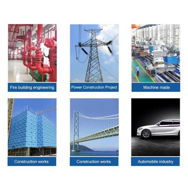 Square Shape Stainless Steel Pipes Tube 50x50mm A312 TP304 DIN 1.4401 1.4406 Brushed Finish With ISO