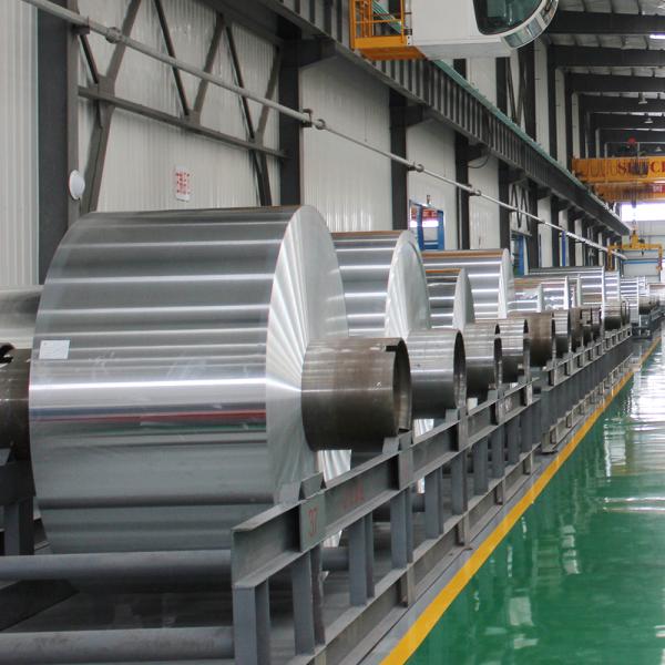 Alloy8011 3003 1235 Metal Foil for Household Food Packaging Aluminium Foil Jumbo Roll