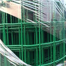 PVC Coated After Coated Green Welded Steel Wire Fabric Roll Galvanized 1/2 X 1/2 X 1.5mm