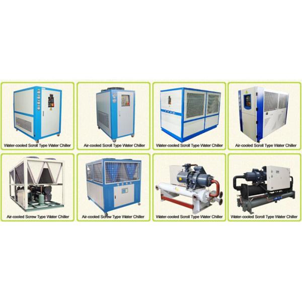 High Performace Industrial Air Cooled Scroll Chiller Plant For Plastic Equipment