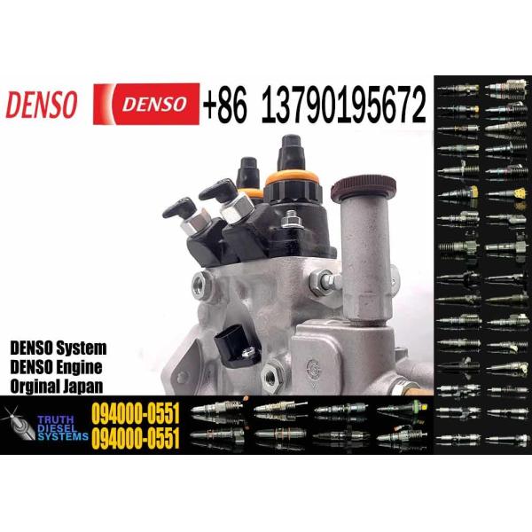 Engine Electronic Fuel Injector Pump Diesel 094000-0551 Diesel Engine Parts High Pressure Fuel Injection Pump