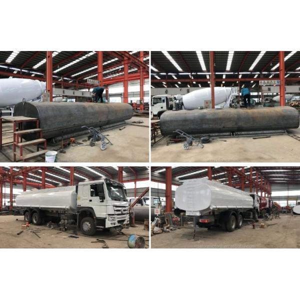 20000 Liters Diesel Fuel Tanker Truck , 6x4 Howo Fuel Tanker Truck