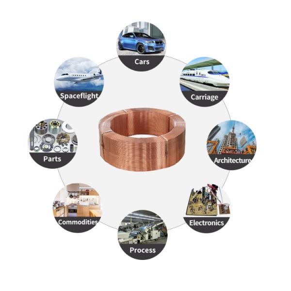 ASTM B68 Copper Round Pipe C21000 C22000 C72900 H62