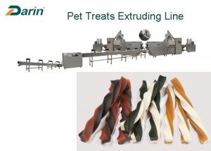 Quality Peanut Butter Flavor Natural Sticks Dog Food Extruder Dental Treats Making Machine wholesale