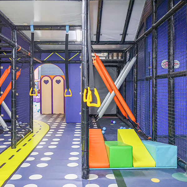 Junior Ninja Course Indoor Playground Equipment for Ages 5-12