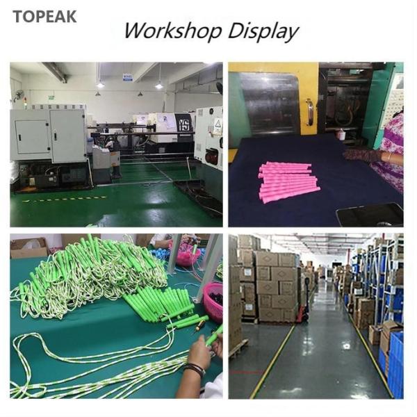 9ft 8 Ft Plastic Beaded Custom Jump Ropes Keep Tangling Cardio Workout