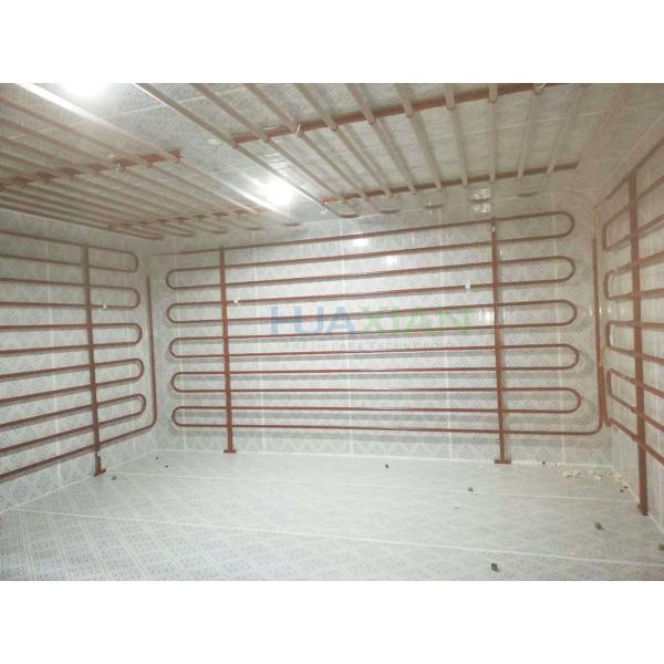 -35°C Cold Storage Room Direct Cooling Aluminum Row Blast Freezing Room For Meat Fish