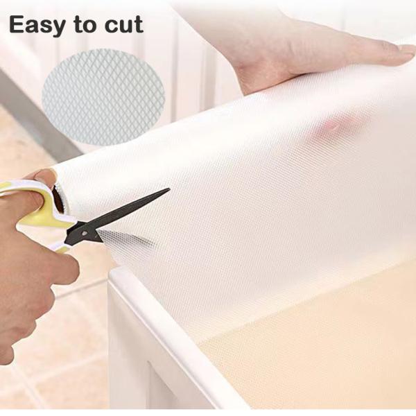 Ribs Pattern Non Slip Liner Plastic Thick Pad EVA Shelf Liner for Patio and Drawer