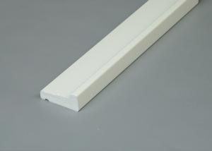 Quality 12ft Length Drip Cap PVC Decorative Mouldings / PVC Trim Board For Interior wholesale