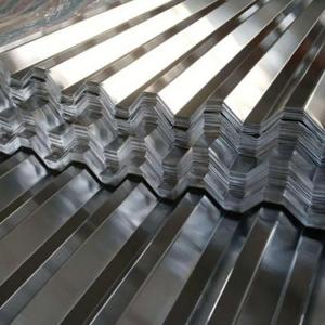 Quality 4x8 Feet Stainless Steel Corrugated Sheet SUS201 SUS410 UNS S30400 Roofing Plate wholesale
