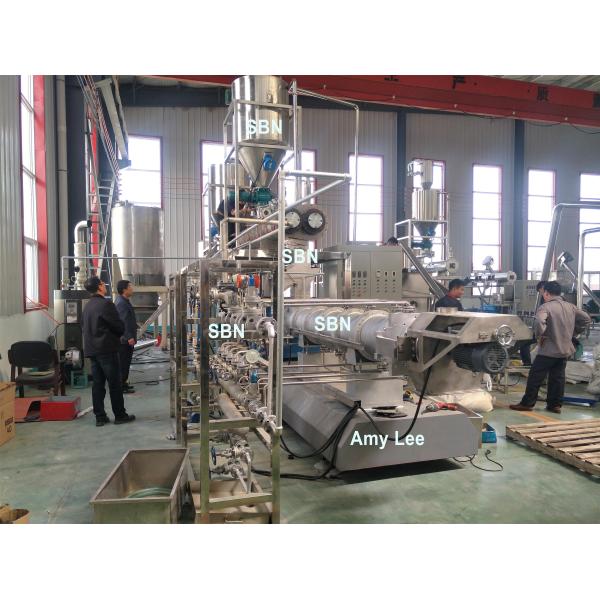 58-380 Kw Dog Food Machine Production Line 2-3t/H Saibainuo Dry Kibble