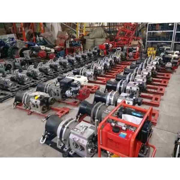 Professional And Diesel Engine Powered Cable Pulling Winch Machine