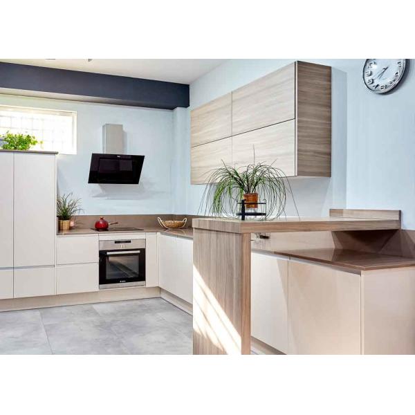 450MM Blue Modern Modular Kitchen Cabinets