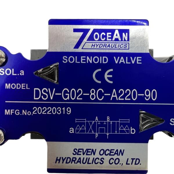 DC24V Pneumatic Solenoid Valve DSD-G02-8C-DC24 Reversing Valve