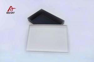 Quality Sample Type Paper Jewelry Boxes With Lid , Double Color Black And White wholesale